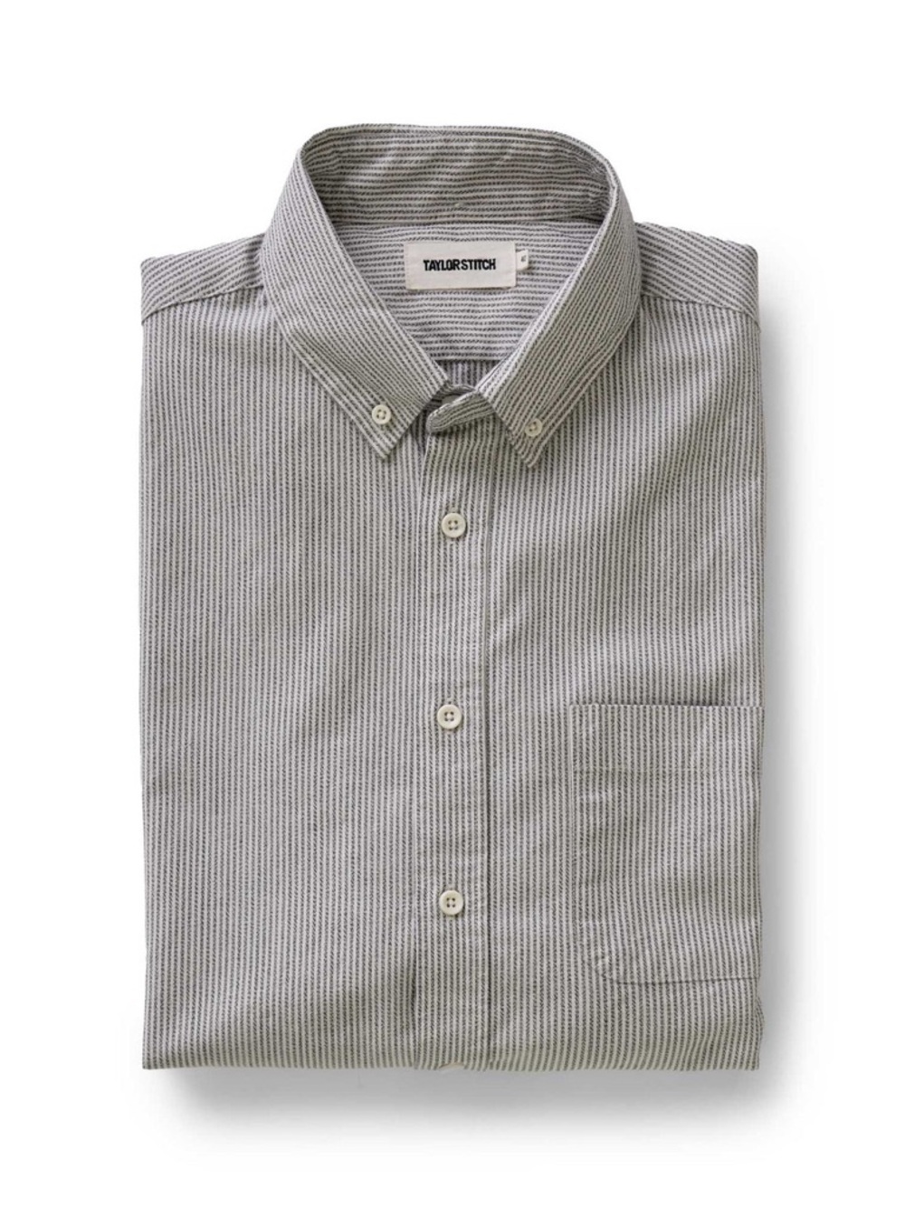 Taylor Stitch - The Jack Shirt
Coal Jaspe University Stripe Oxford (Size 38 / S)